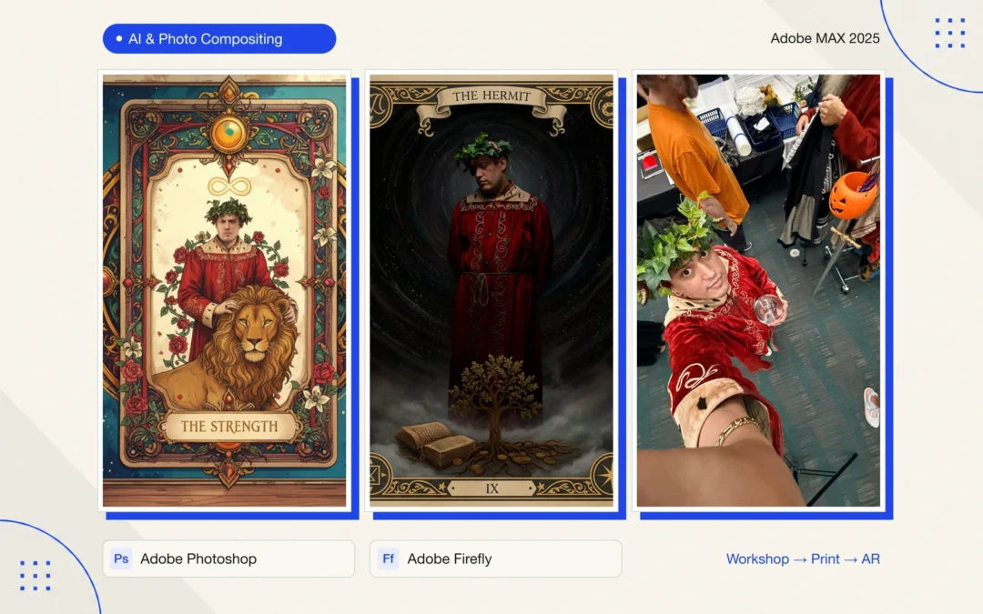 Adobe MAX 2025 | Tarot Portrait & AI Design