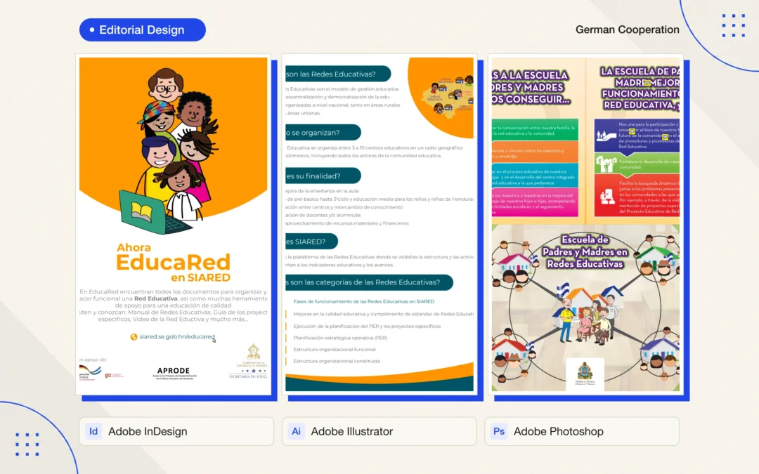 German Cooperation | Educational Editorial Design