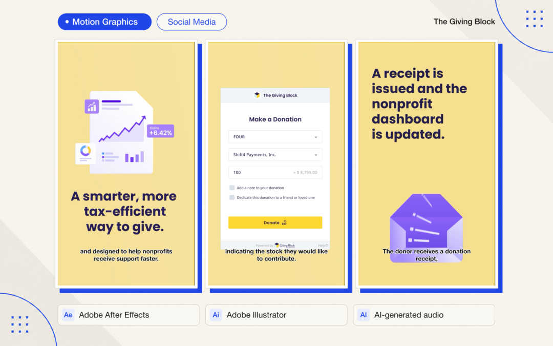 The Giving Block — Stock Donation Explainer